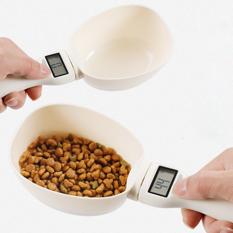 800g/1g Pet Food Scale Cup  With Led Display