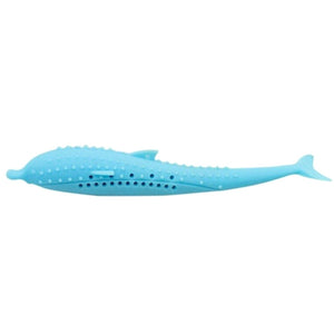Silicone Fish Shape Cat Self-Cleaning Toothbrush