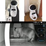 Iseebiz Wifi Automatic Pet Feeder 3L