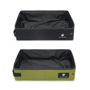 Foldable Portable Travel Cat Litter Box